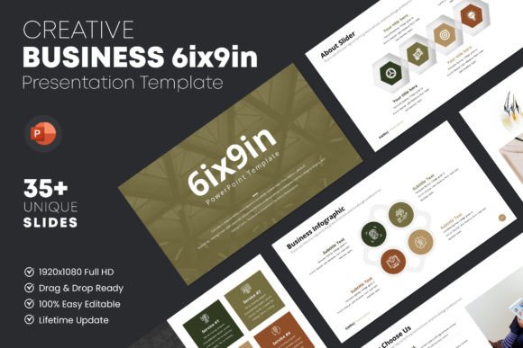 6ix9in PowerPoint Template: A Modern Tool for Professional and Creative Presentations
