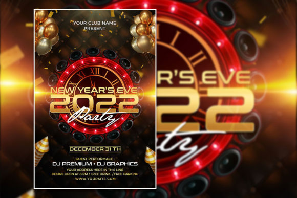 Dark Style New Year 2022 Poster Template: A Powerful Tool for Creative Expression