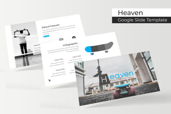 Heaven Google Slide Template Overview