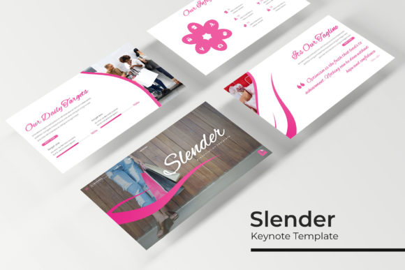 Slender Keynote Template: Sleek & Professional Design